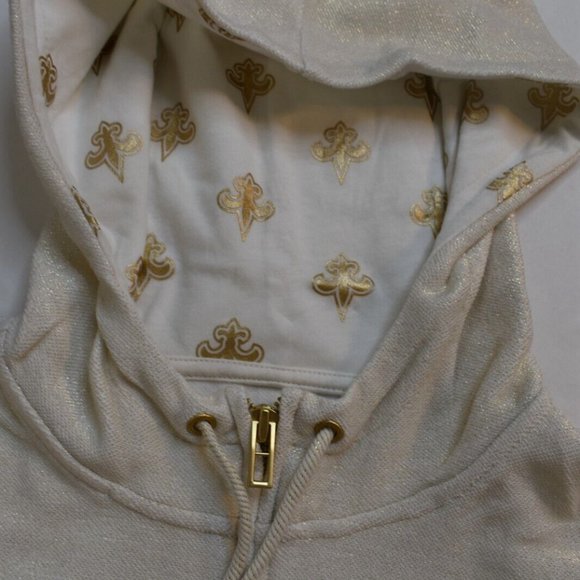 All-Sport Couture Womens NFL New Orleans Saints Play Action Hoodie New - Picture 7 of 8